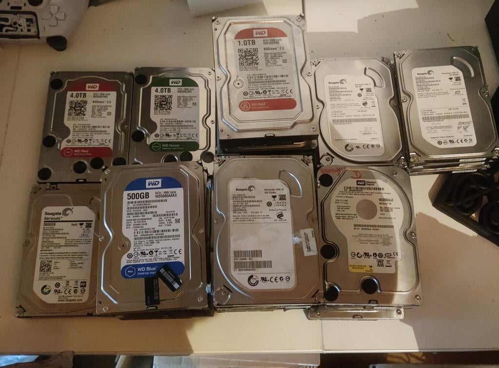 Lot PC HDD, Enlèvement, HDD