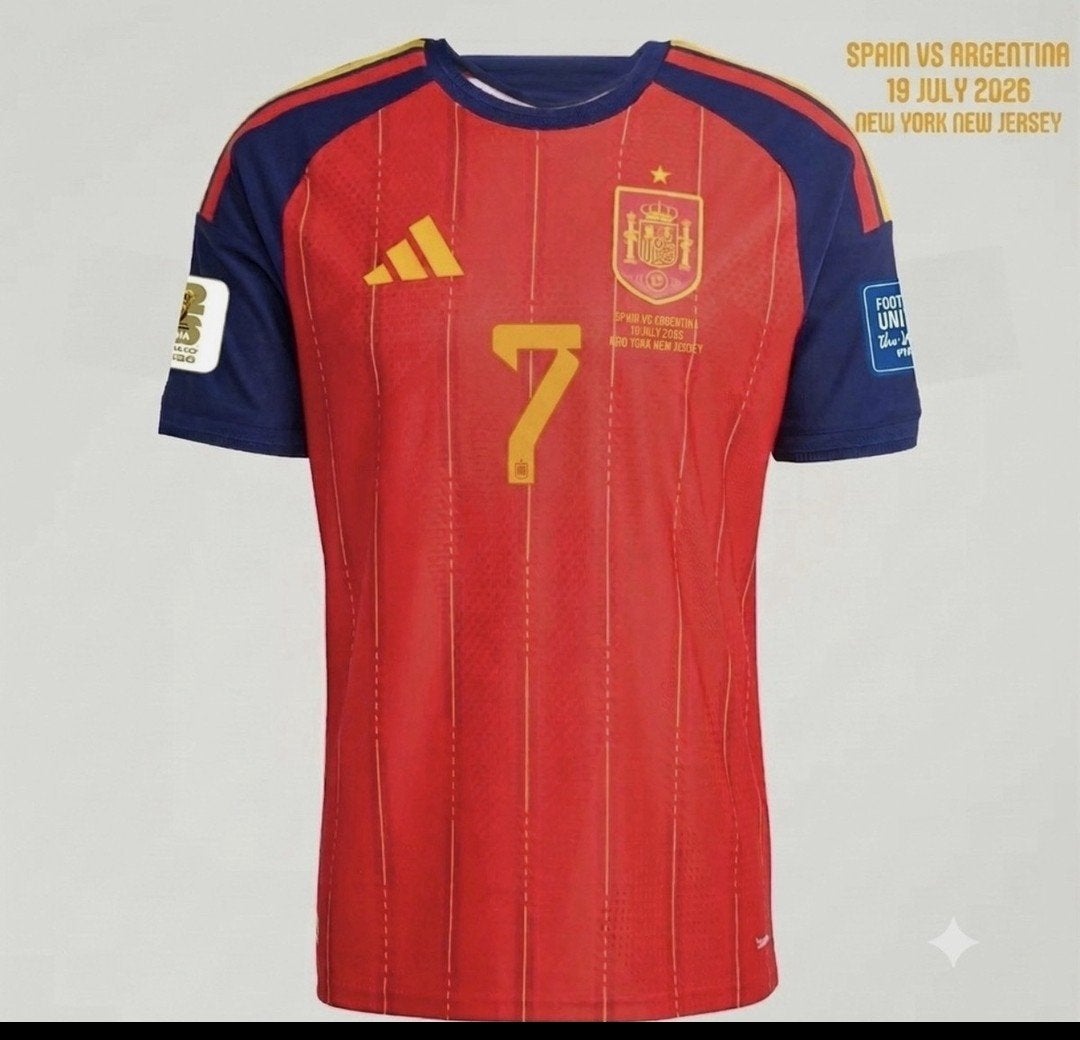 Spanje Ferran Torres Thuisshirt WorldCup Finale Nieuw 2026, Envoi