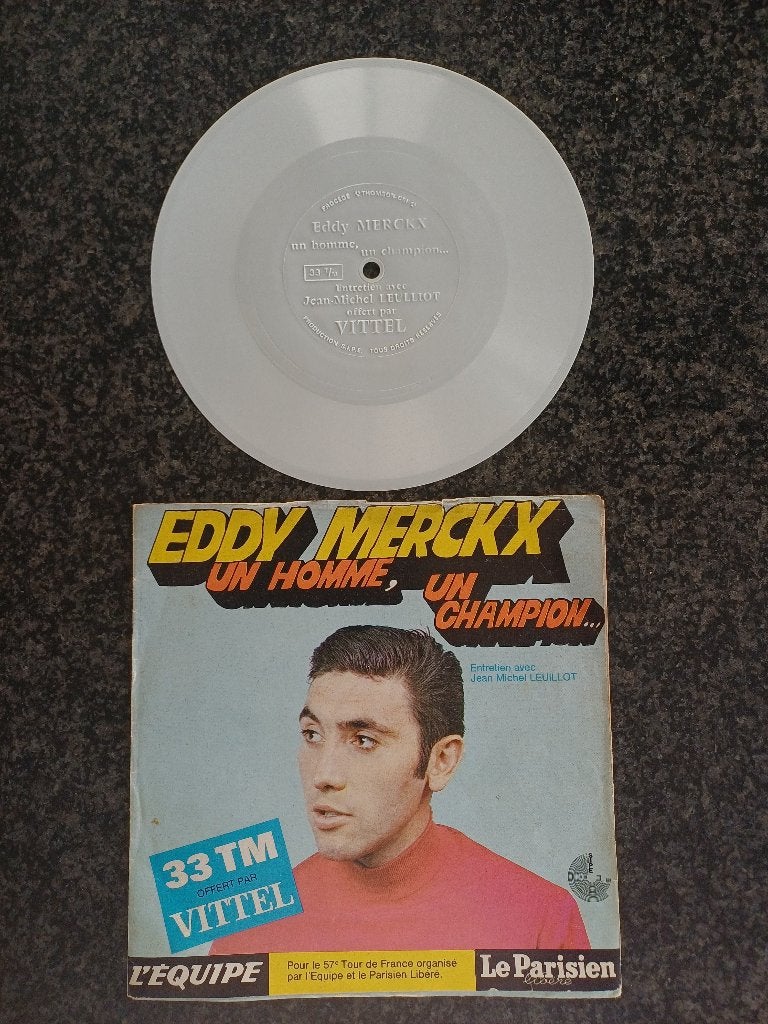 Publi-single Eddy Merckx, Verzamelen, Verzenden, Gebruikt, Overige typen