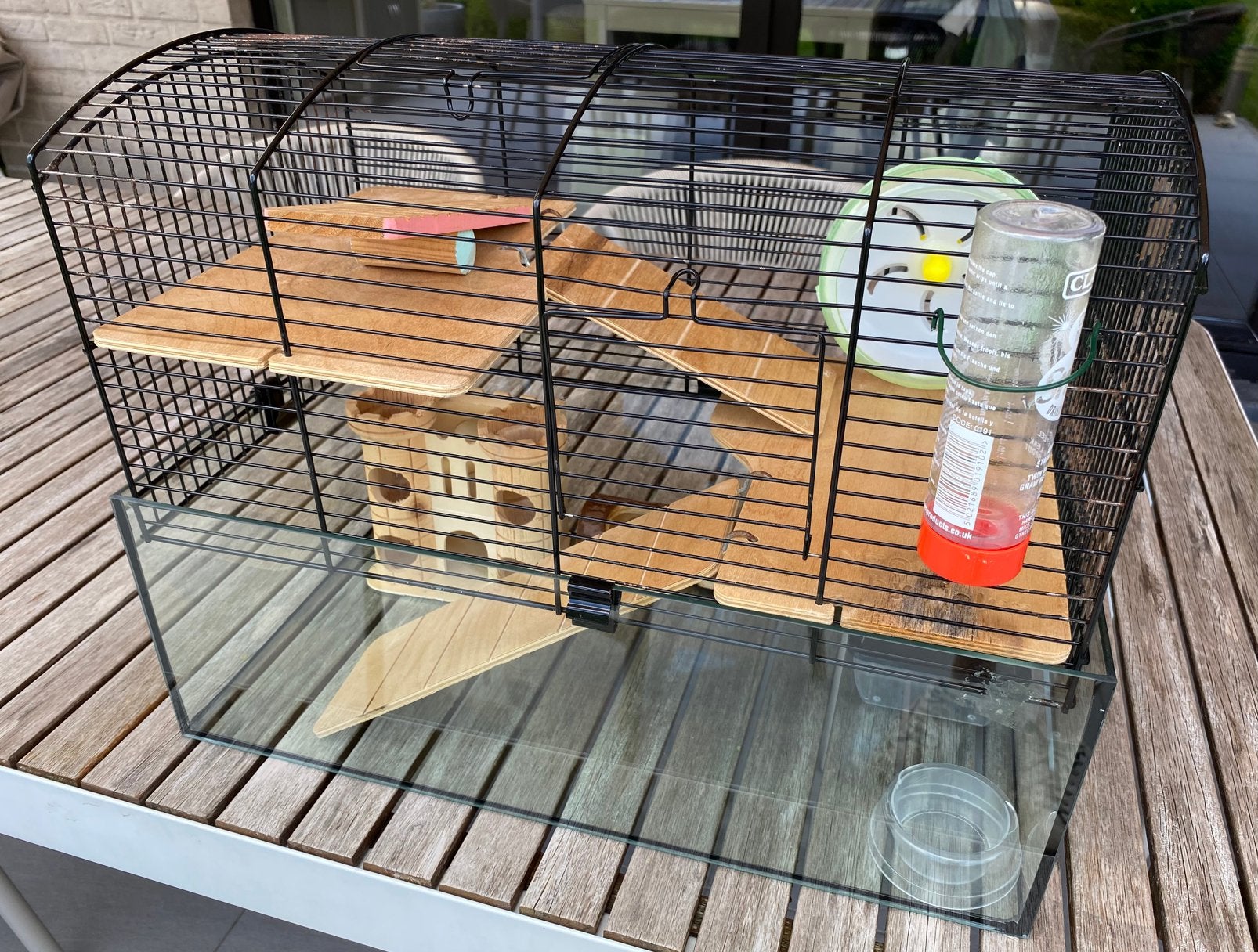 Hamsterkooi + accesoires, Kooi, Gebruikt, Minder dan 75 cm, Hamster