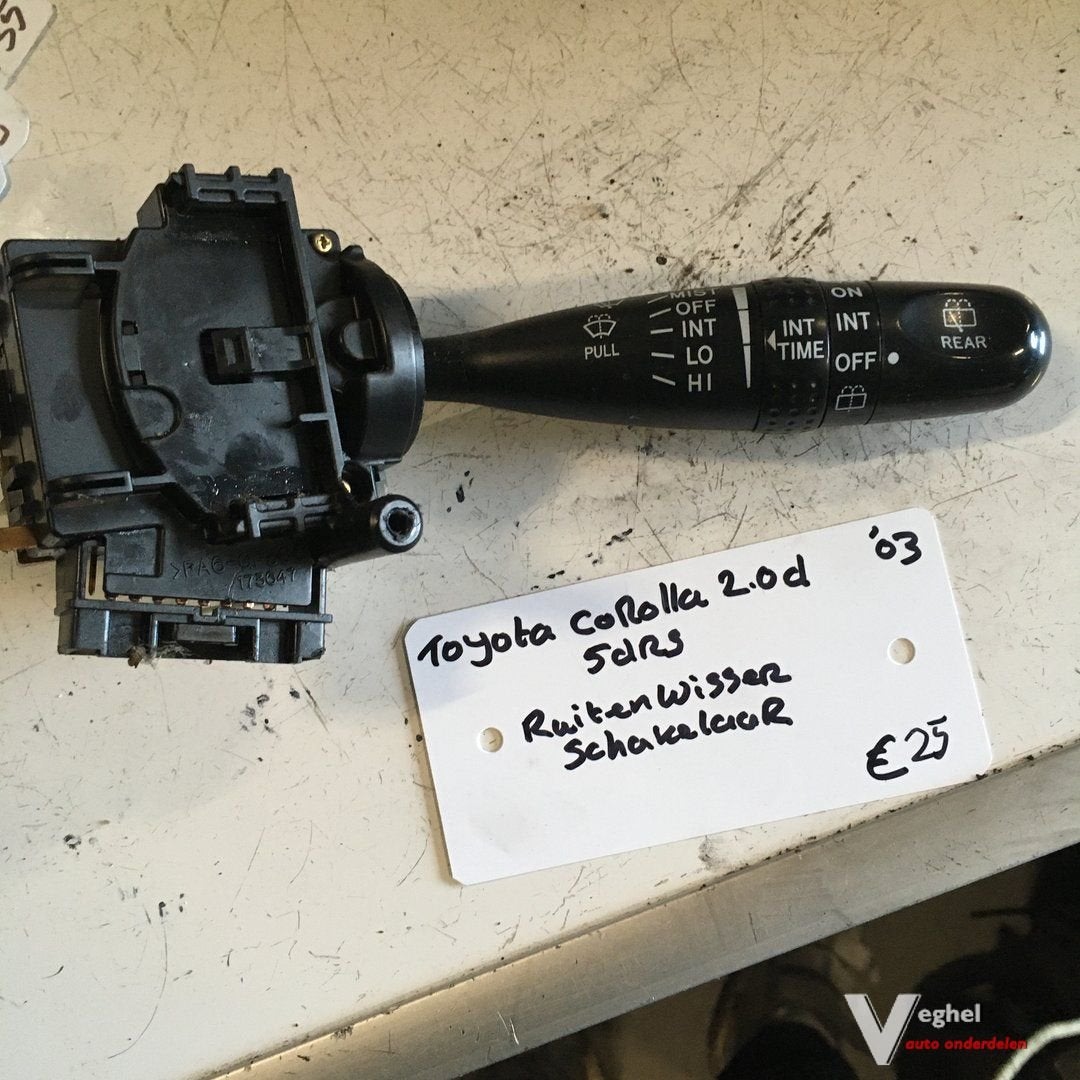 Toyota Carolla 2.0 D  5 drs 2003 Ruitenwisserschakelaar, Gebruikt, -, -, Ophalen of Verzenden