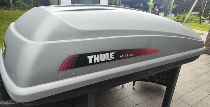 Coffre de toit THULE POLAR 200 450 litres, Autos : Divers, Coffres de toit, Enlèvement