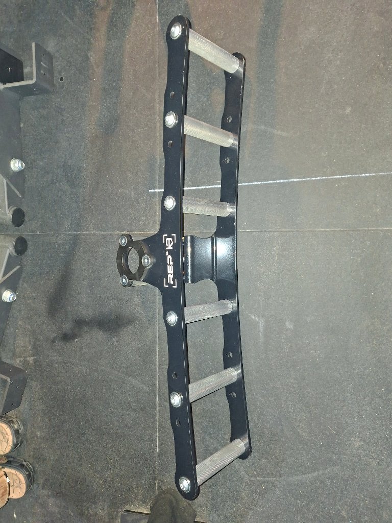 Multi-grip câble ou barre à mine rep fitness, Enlèvement, Comme neuf, Bras, Autres types