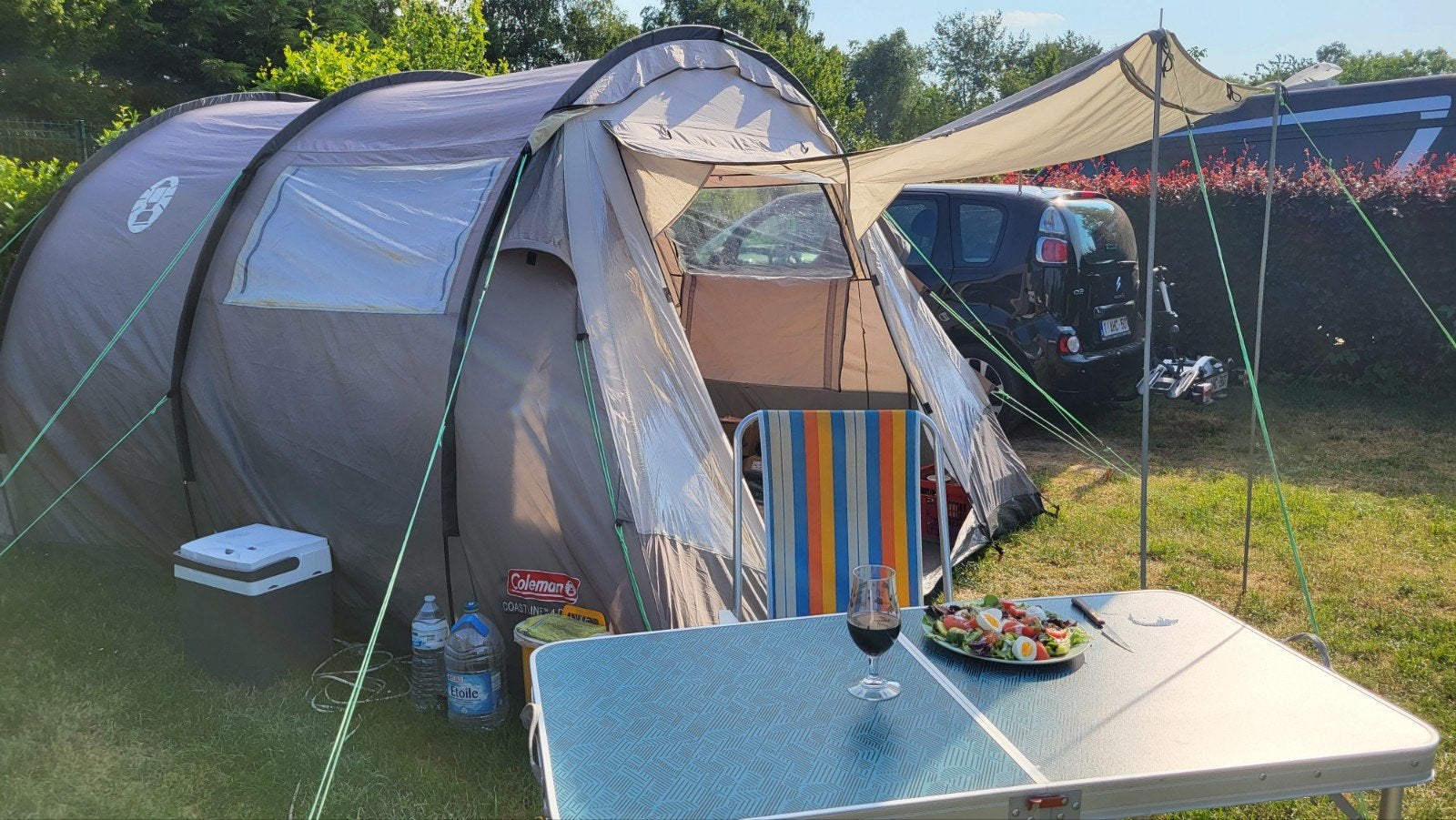 Tunneltent Coleman Coastline 4 Deluxe, Caravanes & Camping, Enlèvement
