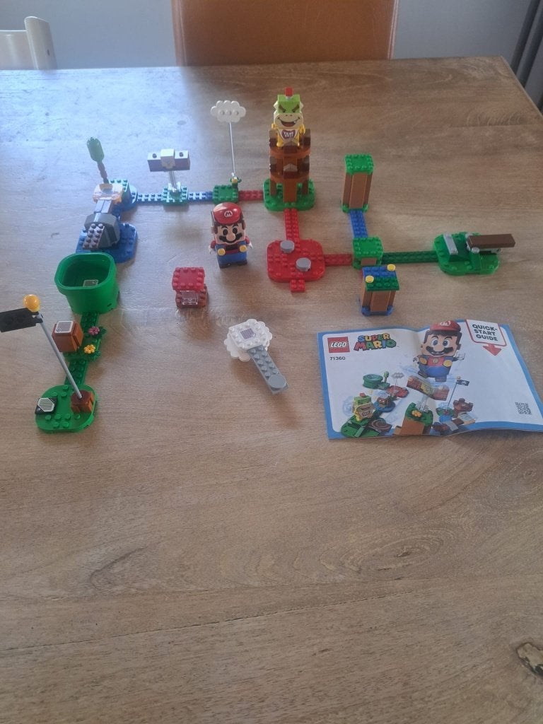 LEGO Super Mario sets, Lego, Ensemble complet, Comme neuf, Pièces supplémentaires incluses
