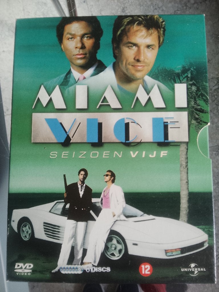 Dvd box Miami vice serie van Jaren 80 seizoen 5, Ophalen