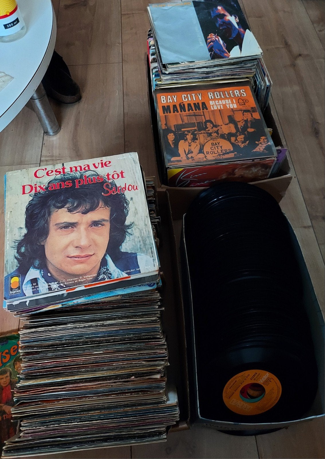 lot singles, Cd's en Dvd's, Ophalen, Gebruikt, 7 inch, Overige typen