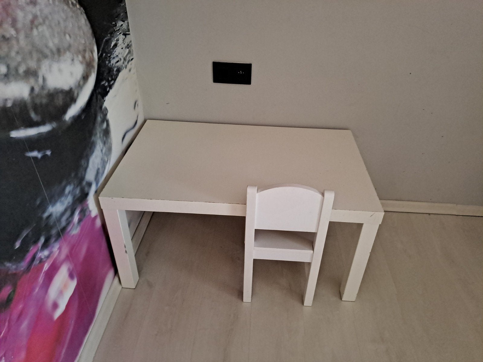 kinder speeltafel en stoel, Enlèvement
