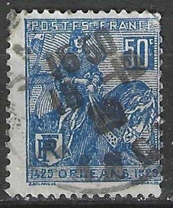 Frankrijk 1929 - Yvert 257 - De bevrijding van Orleans (ST), Verzenden, Gestempeld