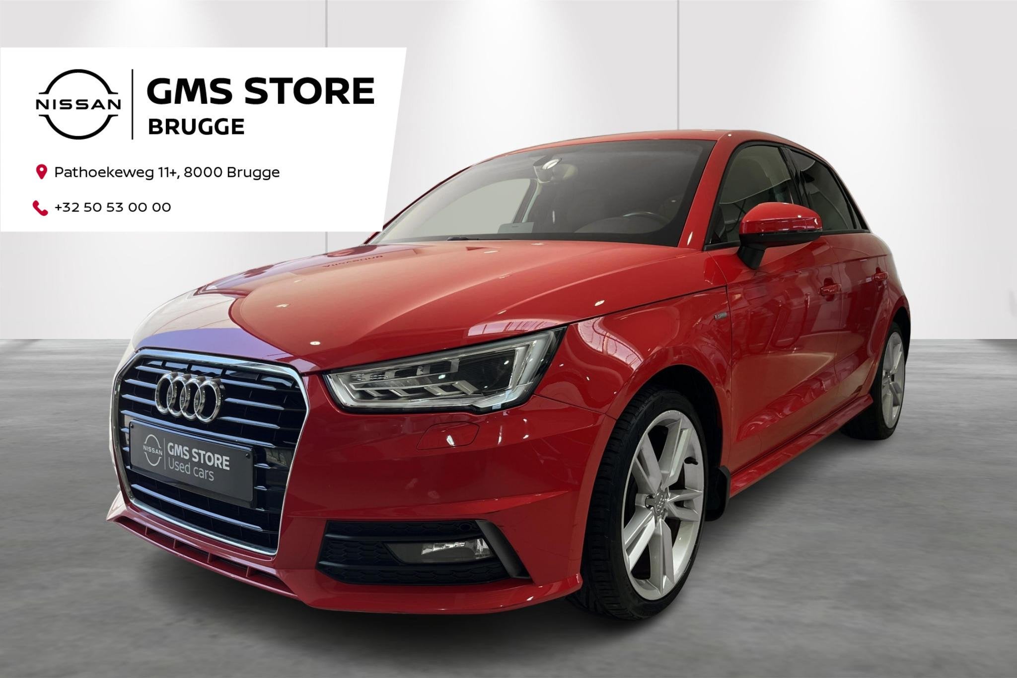 Audi A1 Sportback 1.0 TFSI 70kW S line, Autos, Rouge, Achat, A1, Euro 6