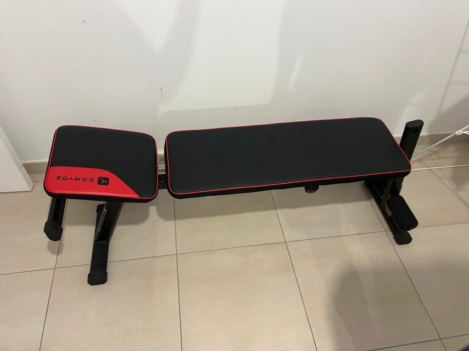 Banc de musculation, Sports & Fitness, Enlèvement, Comme neuf, Haltère
