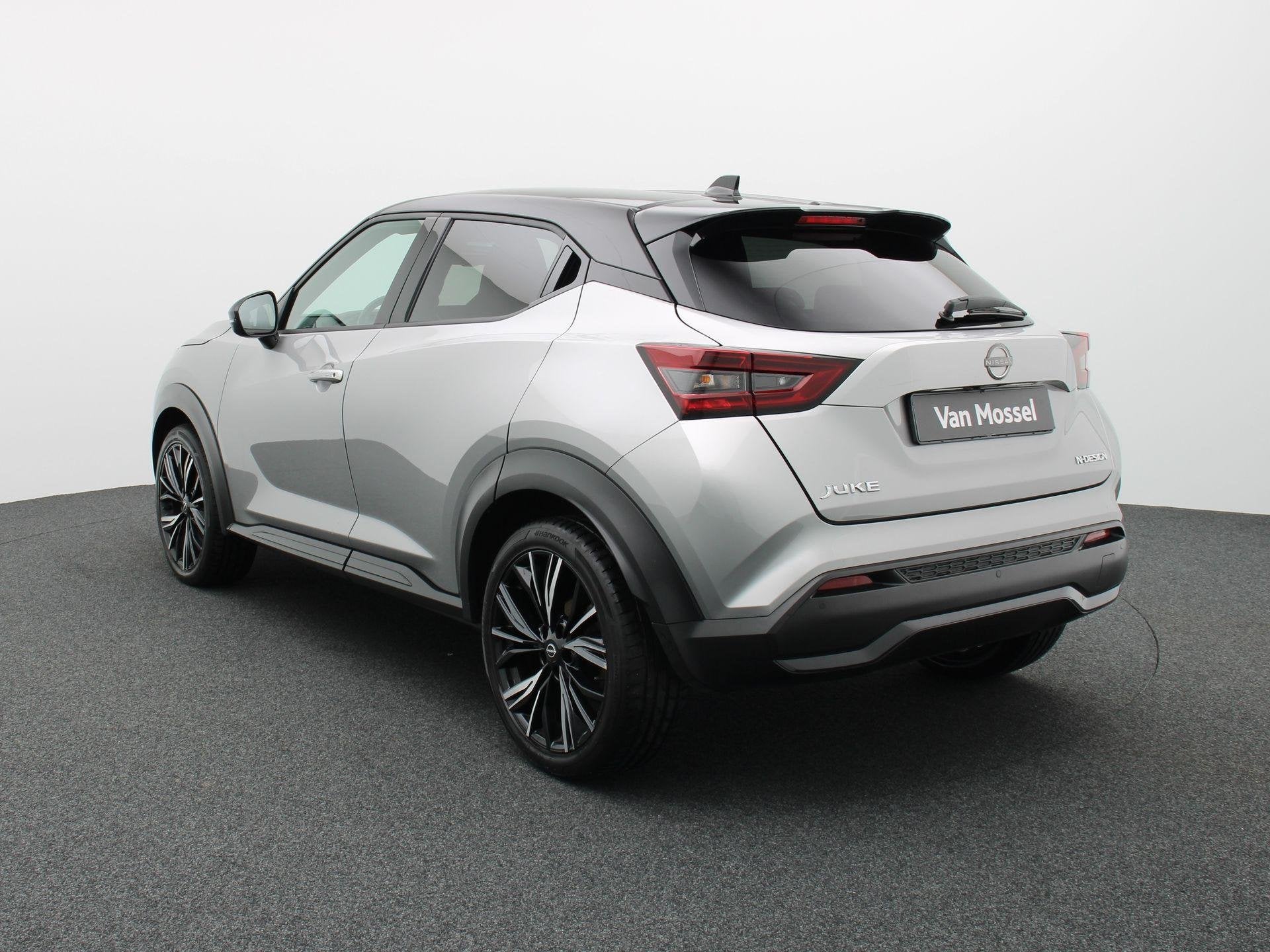 Nissan Juke 1.0 DIG-T 114 N-Design LED | APPLE CAR PLAY, Auto's, Nissan, Voorwielaandrijving, Dealer onderhouden, Stof, Overige kleuren