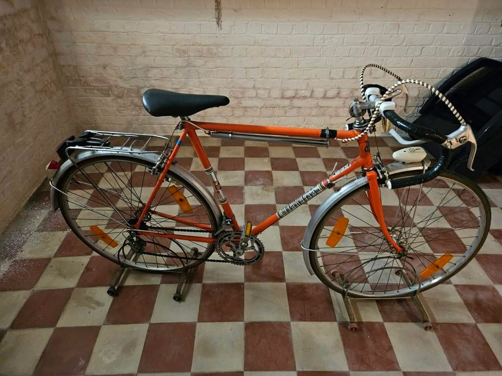 Vélo Flandria vintage, Enlèvement