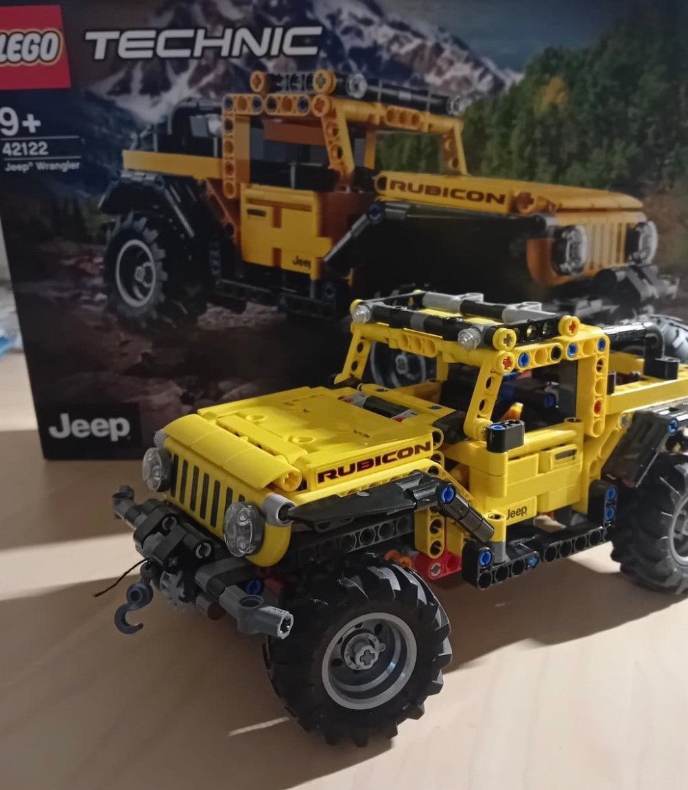 Lego Technic Jeep Wrangler 42122, Kinderen en Baby's, Ophalen, Zo goed als nieuw, Lego, Technic