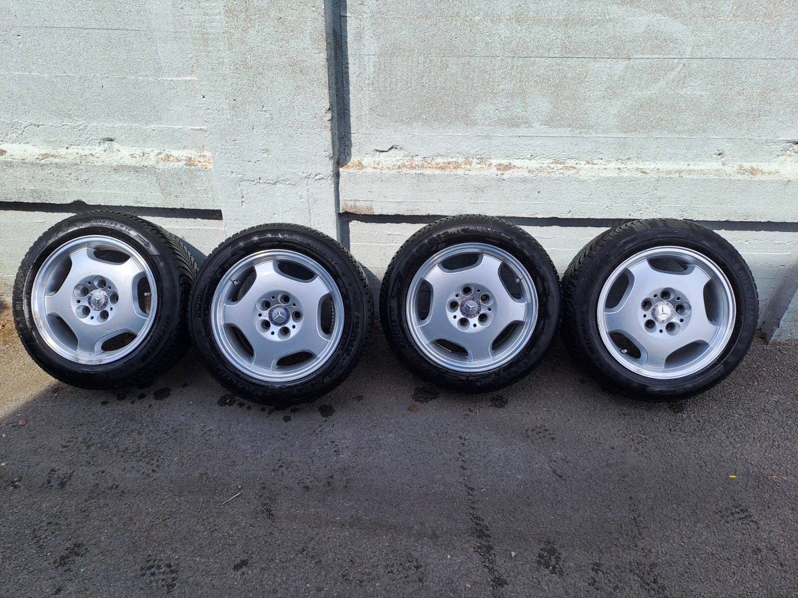 Jantes Mercedes 205/55R16 91H, Autos : Pièces & Accessoires, Pneus & Jantes, Pneu(s)