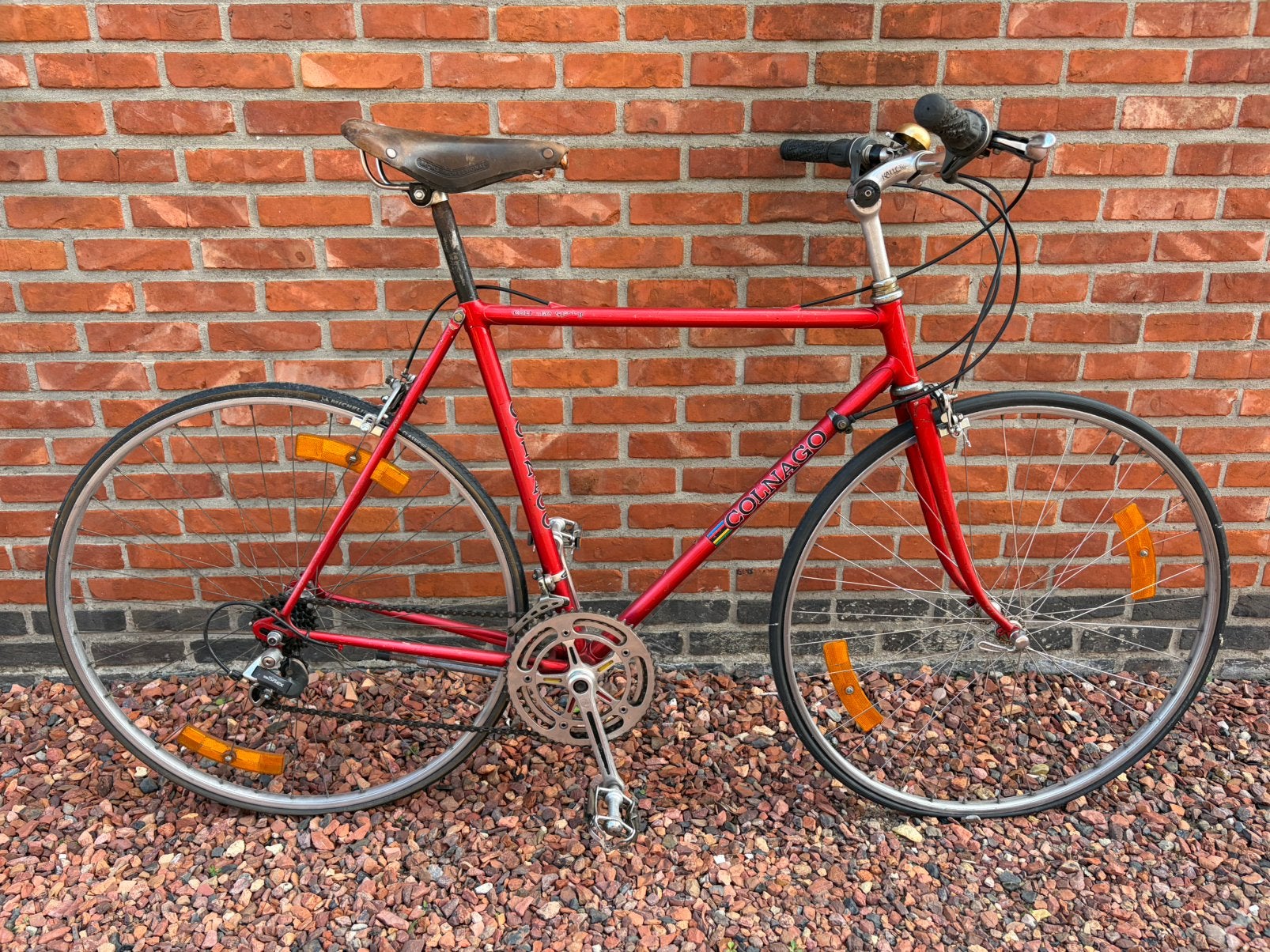 Originele Cinelli Mod. B - 1973 met Brooks zadel,Campagnolo, Ophalen, Velgrem, Jaren '60 of nieuwer