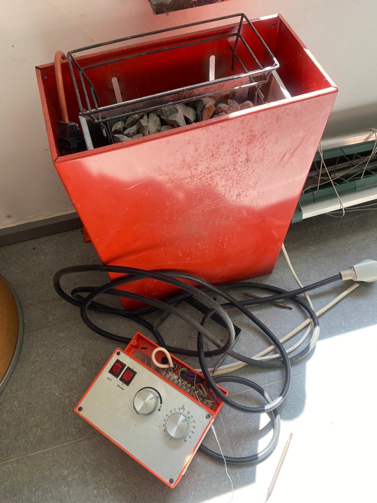 Vervamingselement sauna, Sport en Fitness, Sauna, Ophalen, Gebruikt