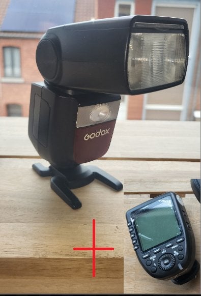 Godox V860III Flitser + Godox Draadloze Trigger voor Pentax, TV, Hi-fi & Vidéo, Photo | Flash, Comme neuf, Kit d'accessoires, Godox