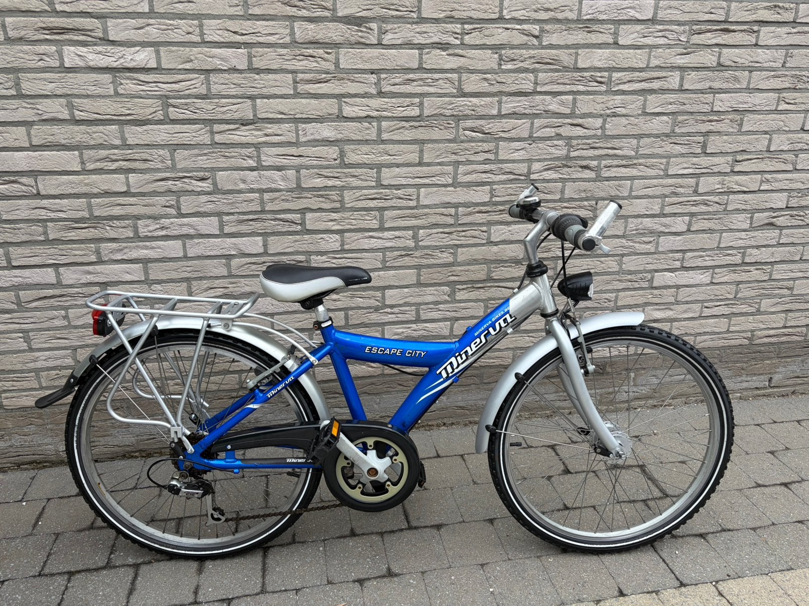 Jongensfiets minerva 24 inch, Fietsen en Brommers, Fietsen | Jongens, Ophalen, Zo goed als nieuw, 24 inch