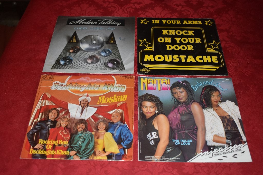 45t's voor verzameling, jukeboxbezitters of D.J.'s, enz..., Ophalen of Verzenden, Zo goed als nieuw, 7 inch, Overige typen