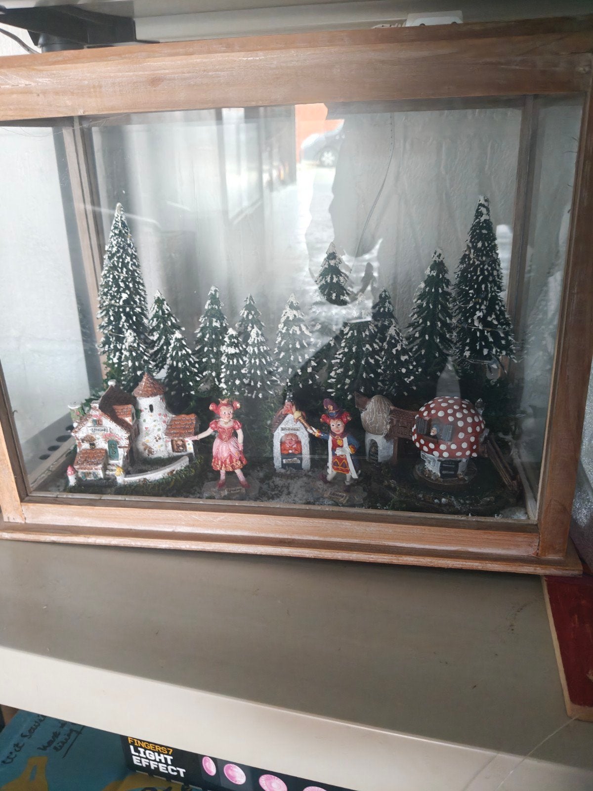 Efteling decoratie winter zelfgemaakt, Enlèvement
