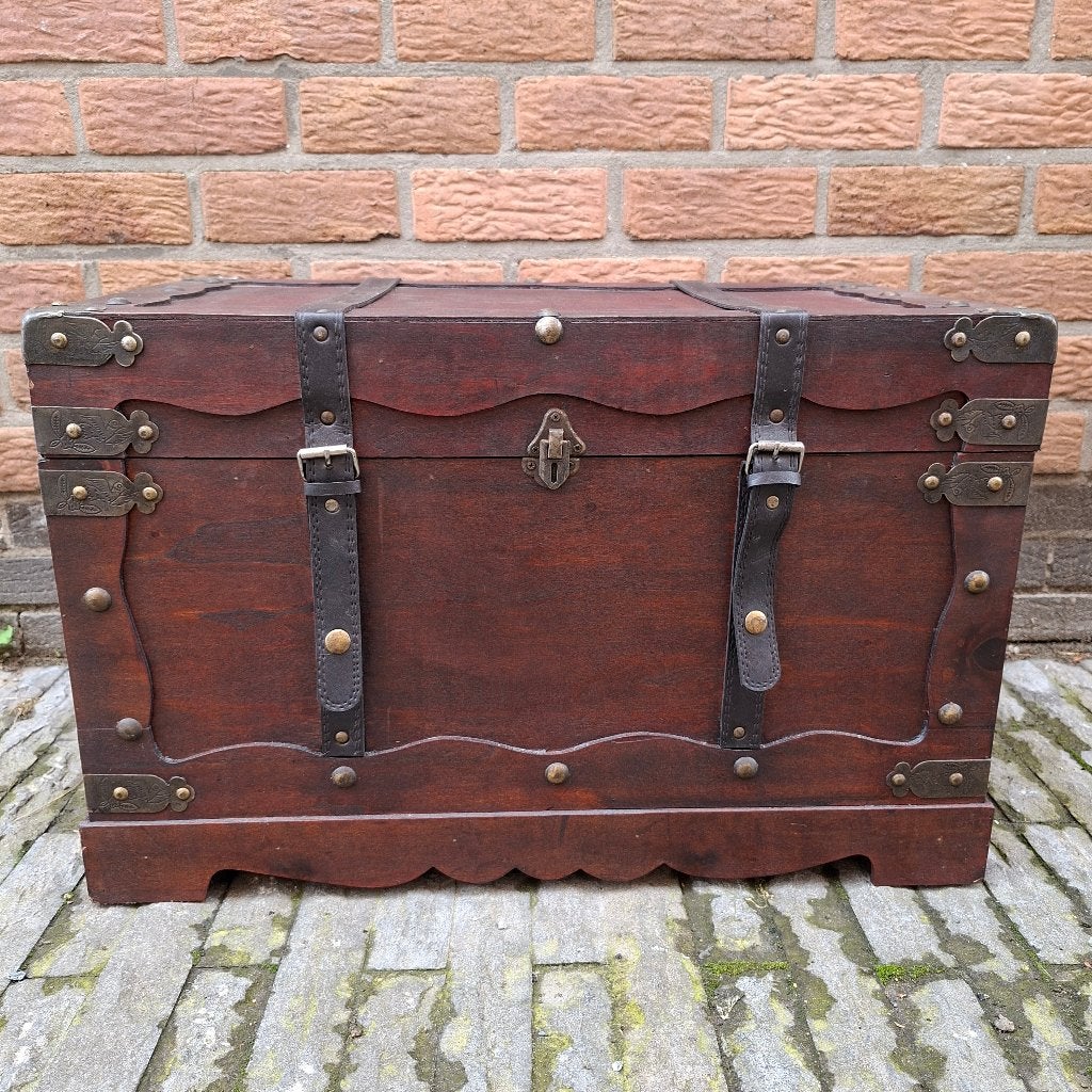 Houten kist, Ophalen, Minder dan 50 cm, Gebruikt, 50 tot 100 cm