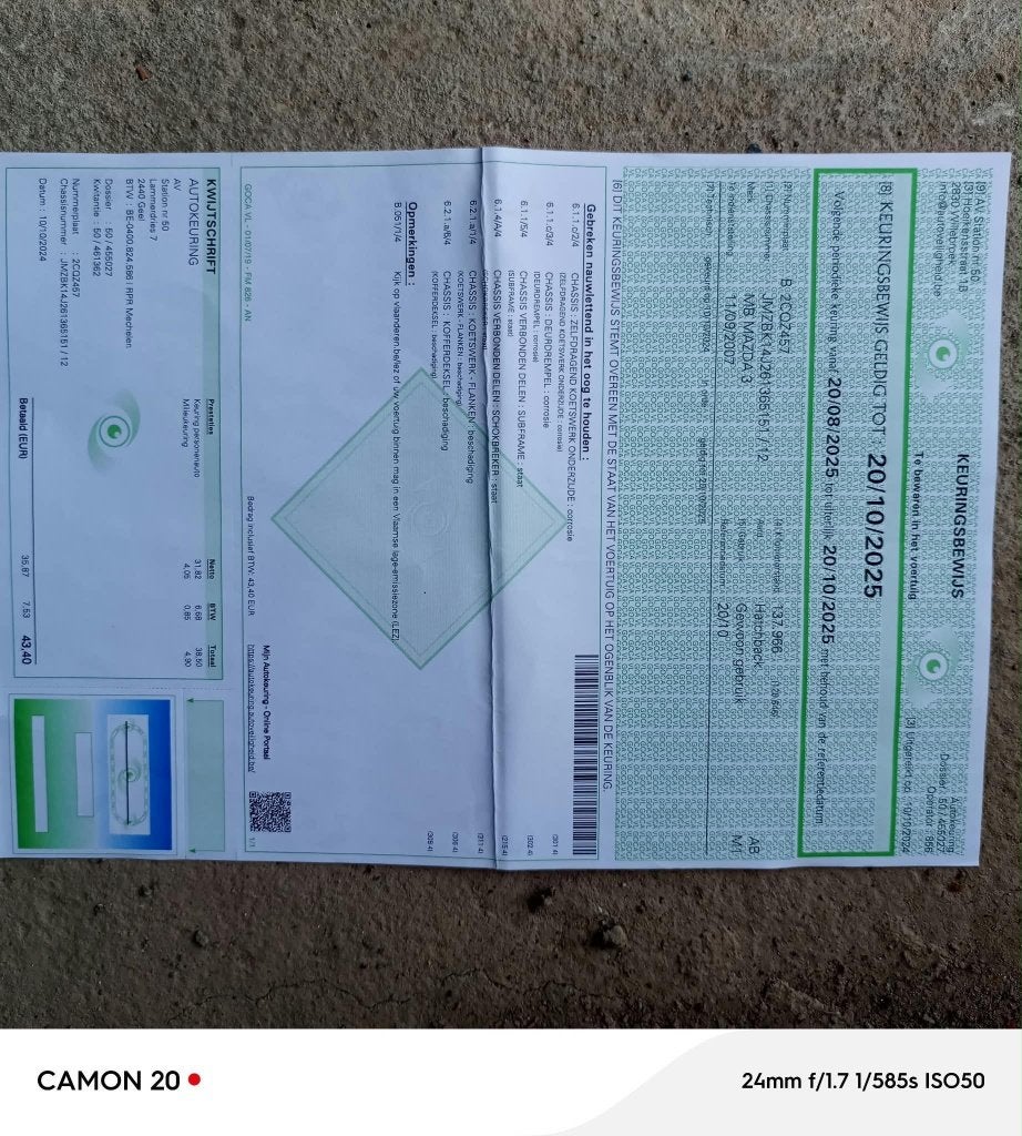 MAZDA 3, Autos, Argent ou Gris, Achat, Boîte manuelle, 5 portes