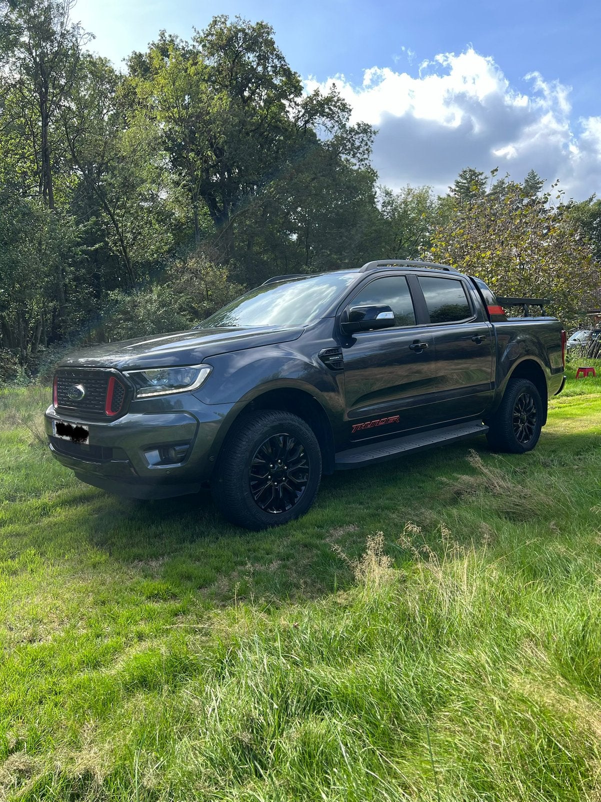 Ford Ranger Thunder met extra’s, btw wagen, Achat, Automatique, Particulier, Noir