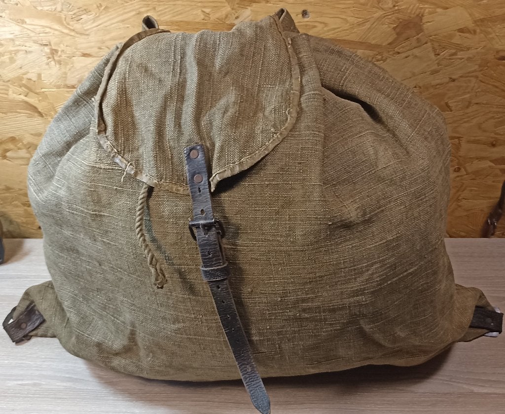 Sac à dos d'artilleur Allemand RBNr & Bretelles Cuir ww2, Envoi, Armée de terre, Autres types