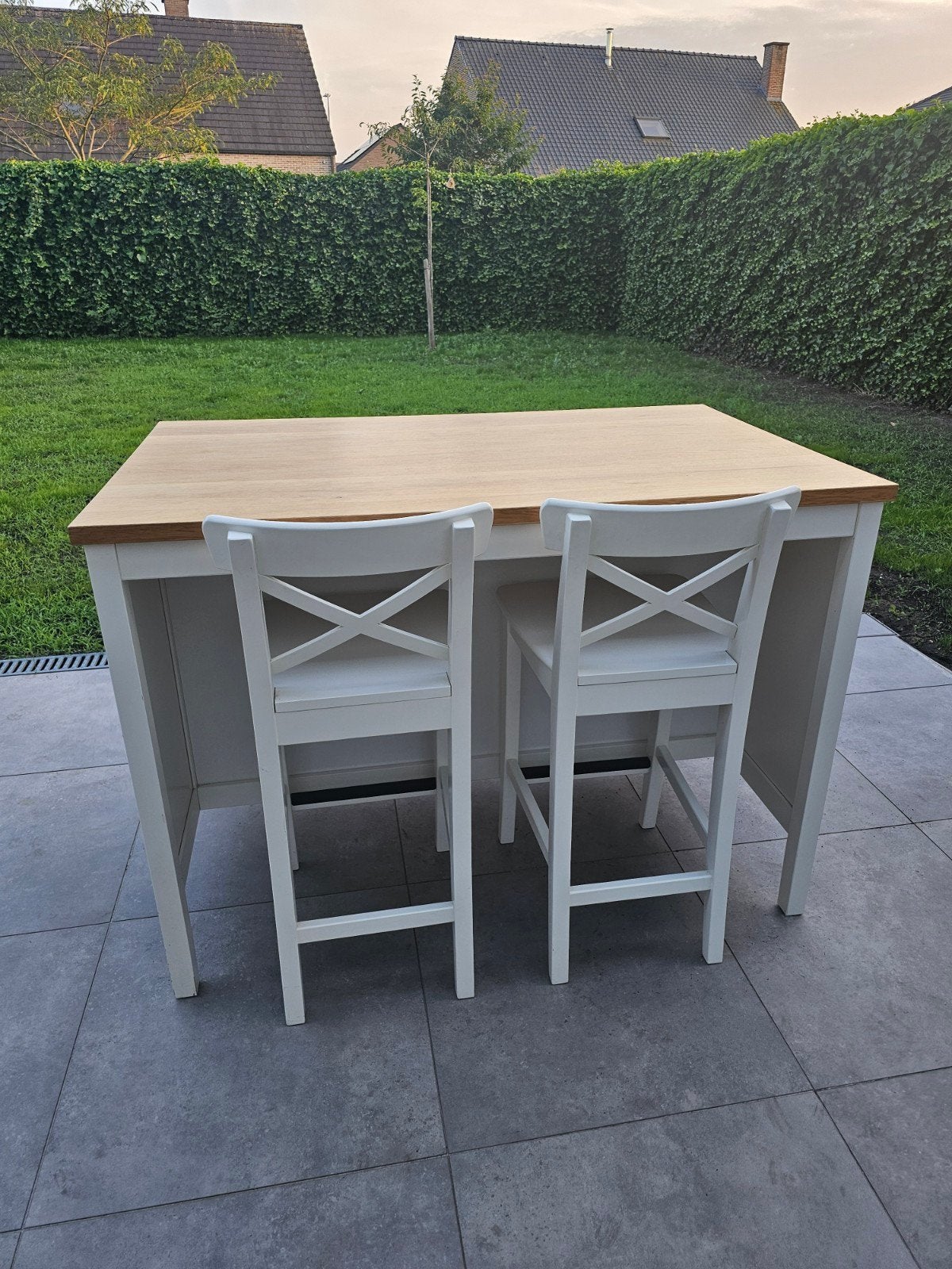 Keukeneiland + krukken IKEA, Ophalen