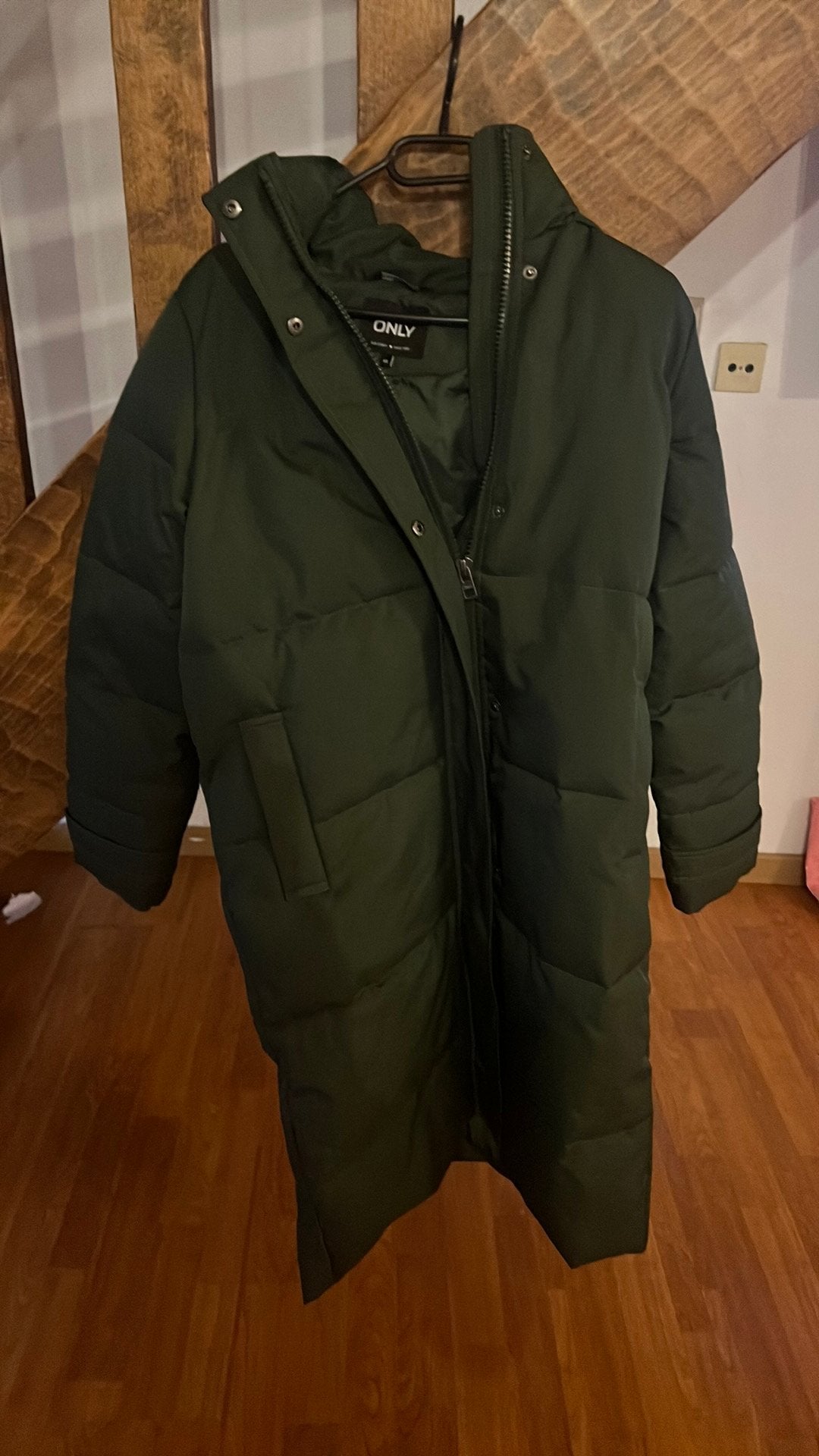 Dames winterjas, Kleding | Dames, Jassen | Winter, Ophalen, Zo goed als nieuw, Maat 34 (XS) of kleiner, Groen