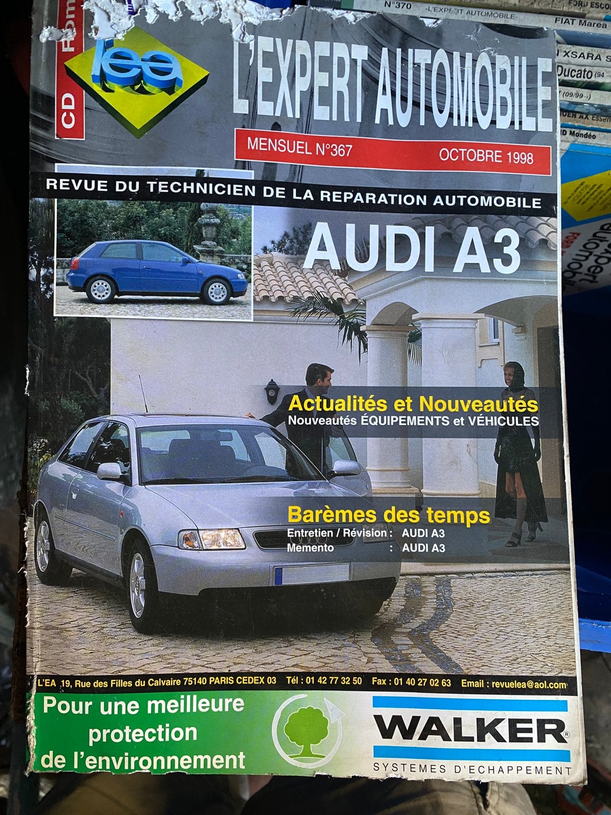 Manuel technique audi a3, Enlèvement ou Envoi