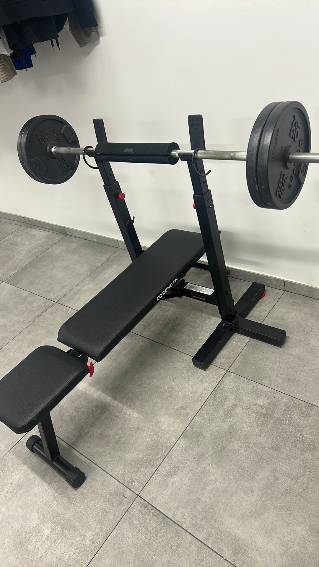 Banc musculation, Sports & Fitness, Équipement de fitness, Enlèvement, Comme neuf