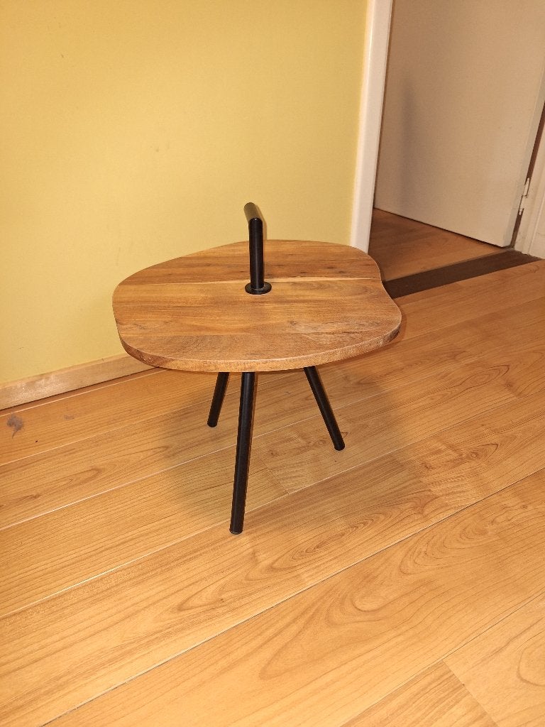 Bijzettafel, Ophalen, Minder dan 45 cm, Minder dan 55 cm, Rustiek