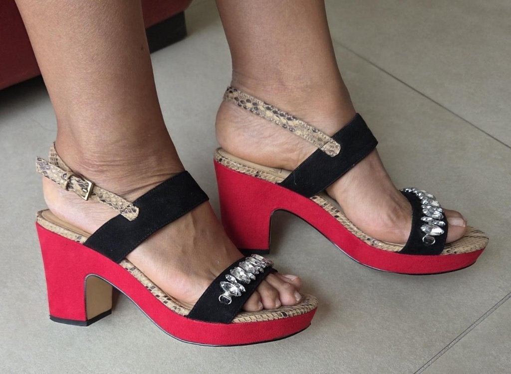 Mooie zomer schoenen, Kleding | Dames, Schoenen, Zo goed als nieuw, Schoenen met hoge hakken, Overige kleuren, Ophalen of Verzenden