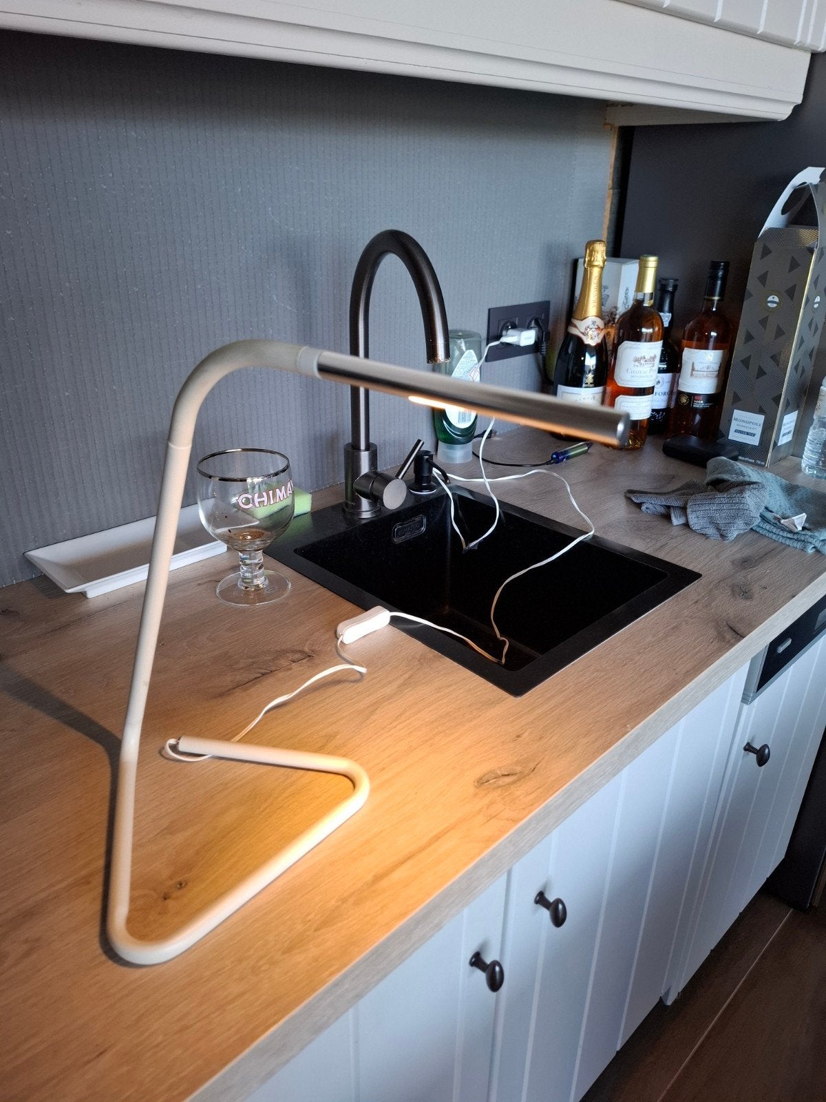 bureaulamp, Ophalen, Bureaulamp, LED verlichting, Wit