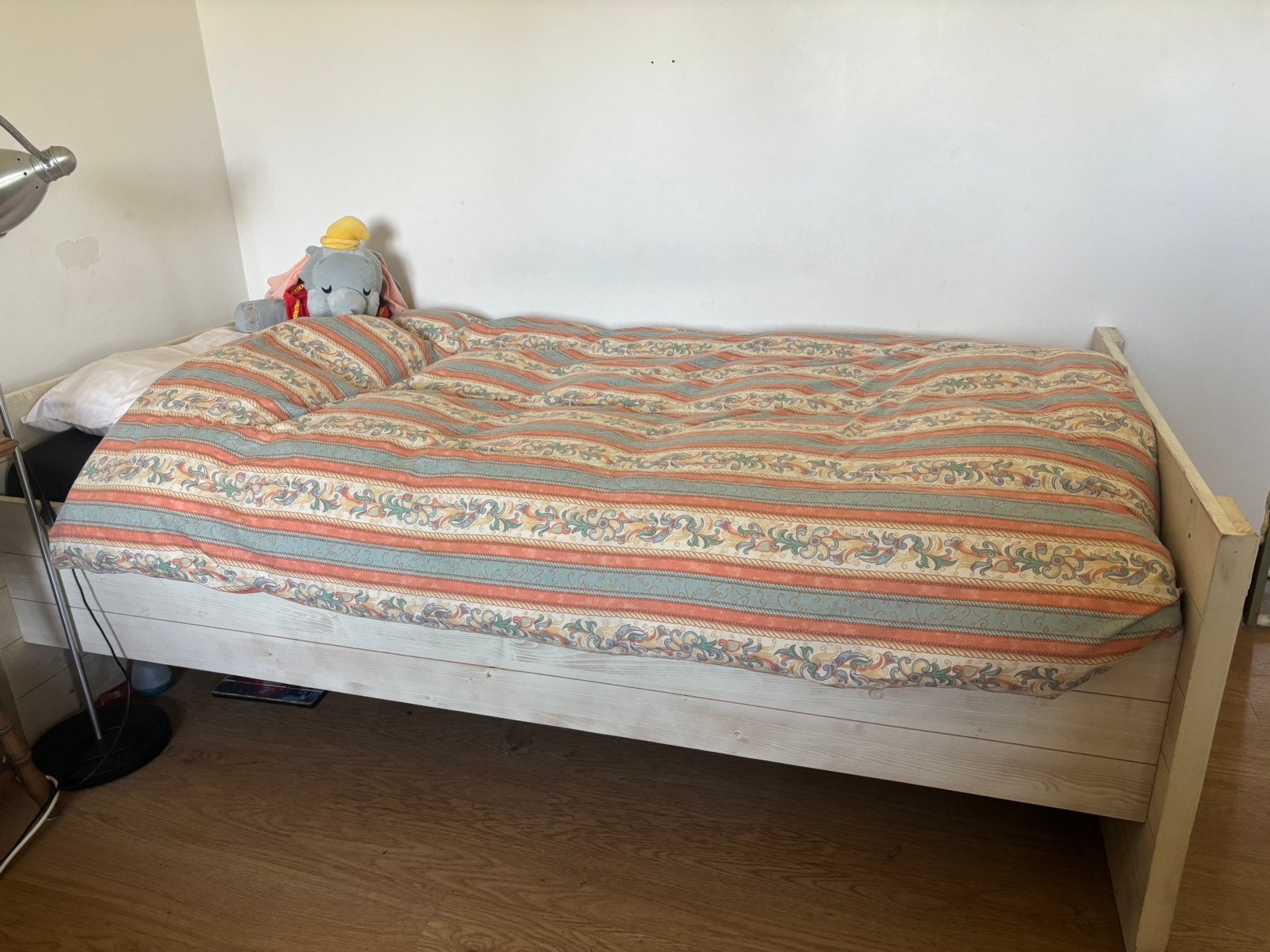 Studentenbed voor op kot - eenpersoonsbed, Maison & Meubles, Enlèvement, Comme neuf, Une personne, 200 cm