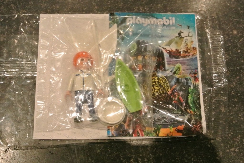 playmobil matroos met bootje, Boeken, Ophalen of Verzenden