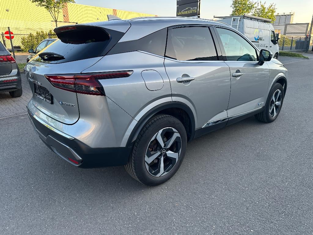 Nissan Qashqai, 1.5 benzine + elektrisch, Hybride, AUTOMAAT, Auto's, Nissan, 118 g/km, Euro 6, Beige, 5 zetels
