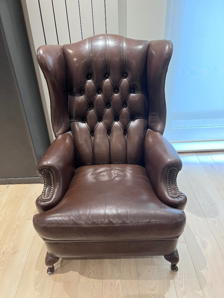 antieke engelse chesterfield, Ophalen