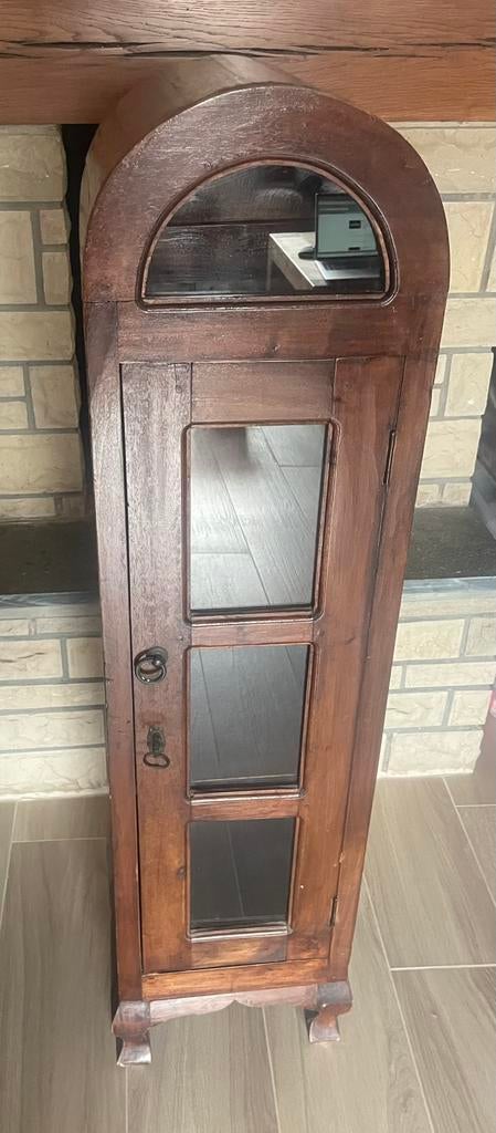 Petite vitrine antique, Ophalen of Verzenden
