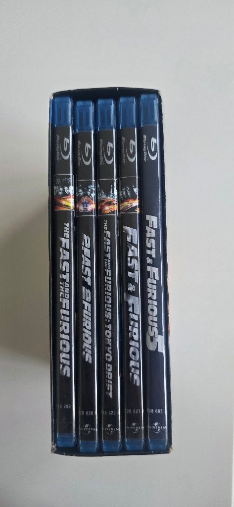 BR BOX - Fast & Furious 1-5 Collection, Cd's en Dvd's, Nederlands, Actie, Ophalen of Verzenden, Zo goed als nieuw