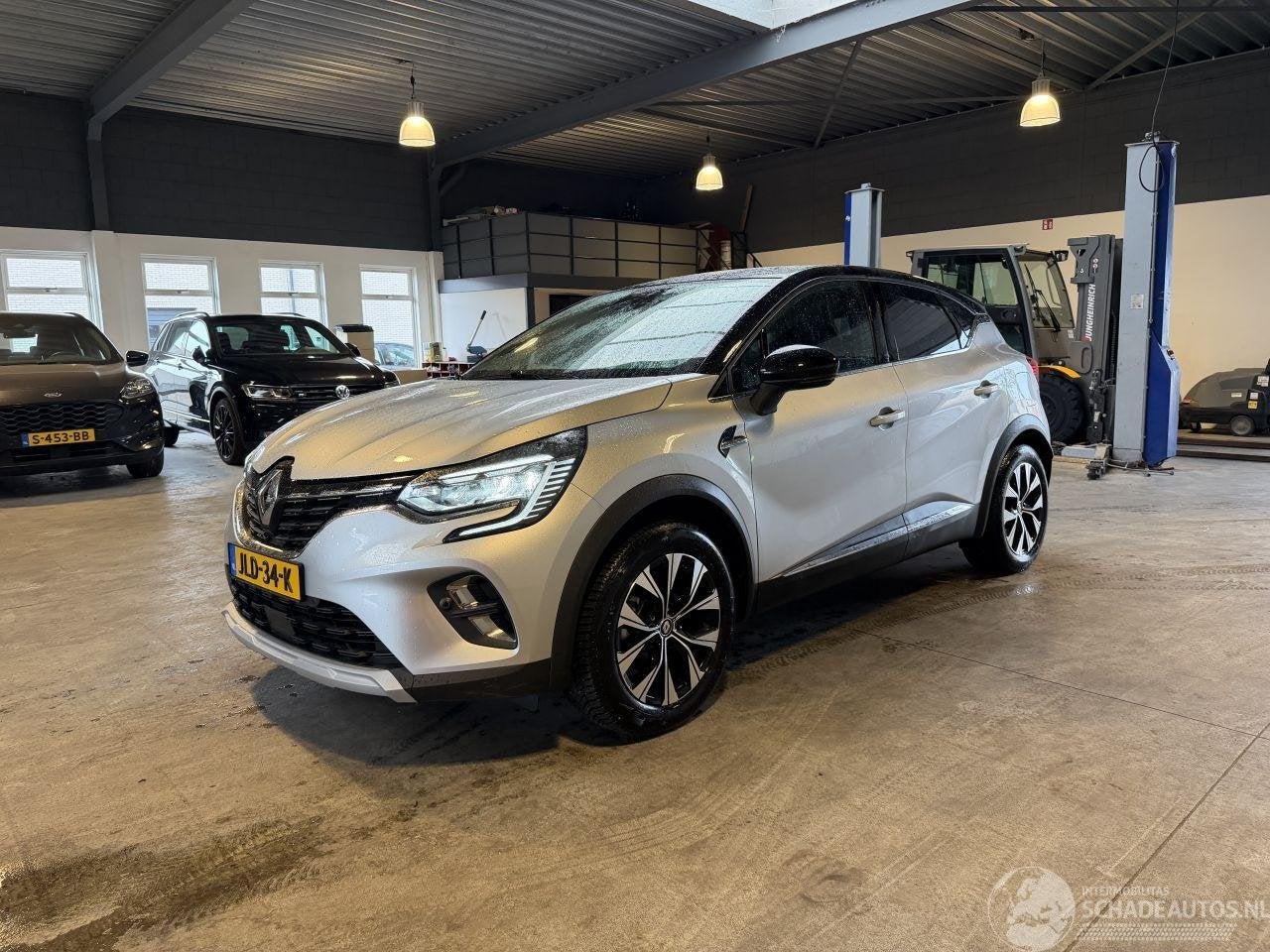 Renault Captur 1.6 E-Tech Plug-in Hybrid 160 Techno, Auto diversen, Ongevalwagen, Automaat, Renault Deutschland AG, Renault, Hybride Elektrisch/Benzine