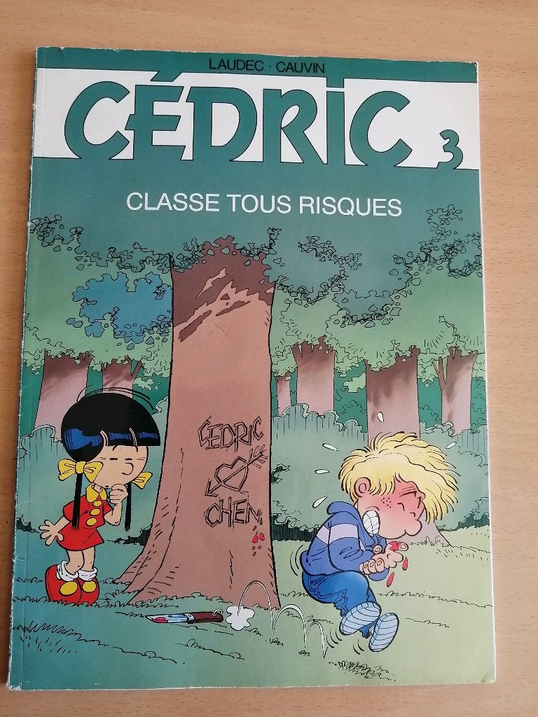 BD Cédric 3. Classe tous risques de Cauvin et Laudec, Enlèvement ou Envoi