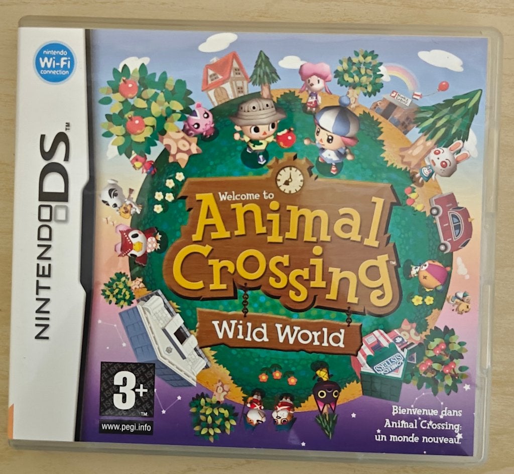Animal Crossing Wild World Nintendo DS – Complet, Enlèvement ou Envoi, 1 joueur, Utilisé, À partir de 3 ans