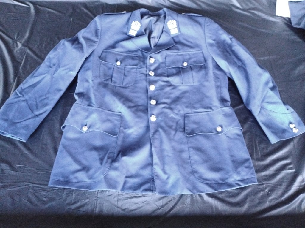 Veste de collection ancienne off Police lors de la réforme, Enlèvement ou Envoi