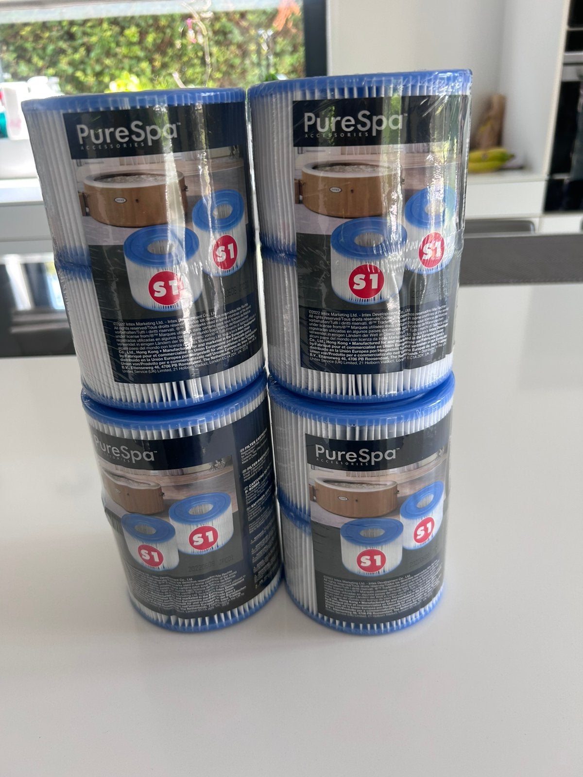 Filters Intex Filter Cartridge S1 voor Opblaas Spa Jacuzzi, Tuin en Terras, Ophalen of Verzenden, Nieuw, Filter