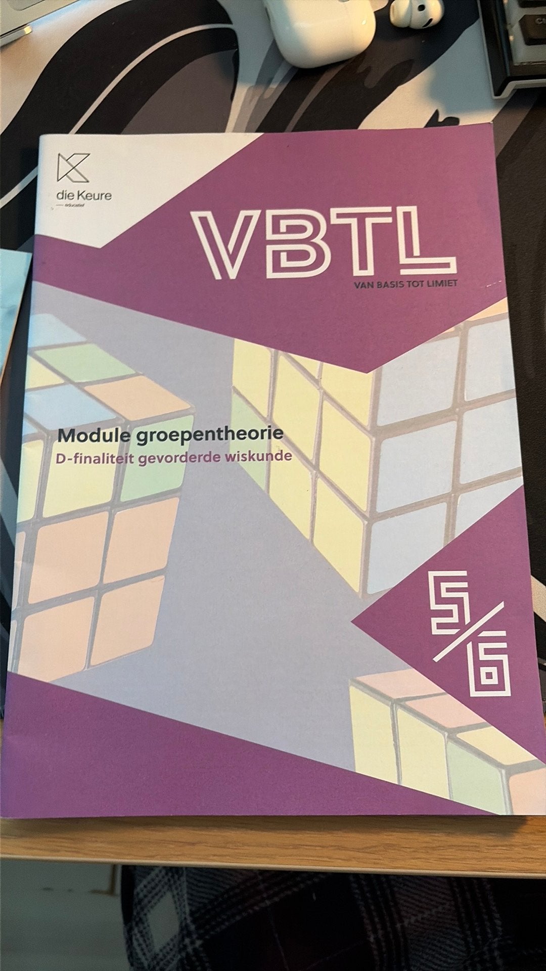 VBTL 5/6 - module Groepentheorie, Boeken, Ophalen, Nederlands