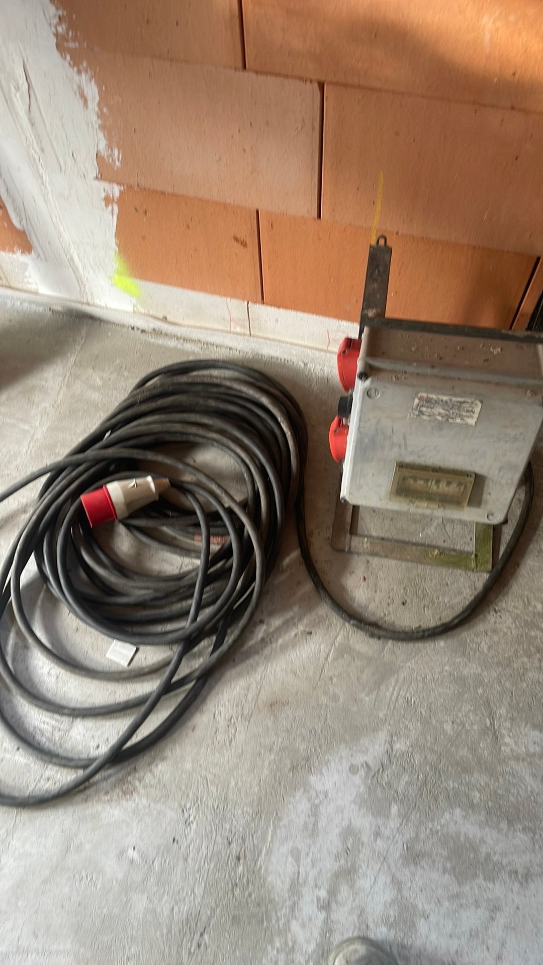 Werf kast stroom met 30meter kabel, Enlèvement, Comme neuf