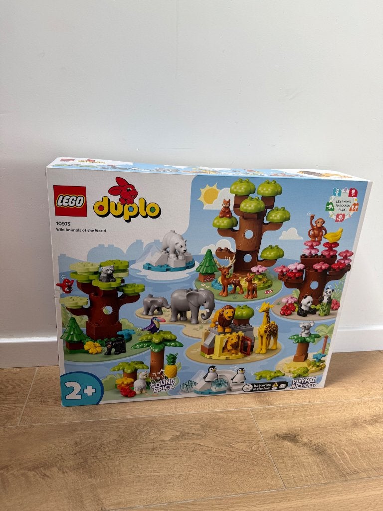 LEGO DUPLO set 10975 Wilde Dieren van de Wereld, Kinderen en Baby's, Speelgoed | Duplo en Lego, Ophalen, Overige thema's, Zo goed als nieuw